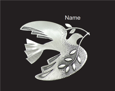 Tallit bag Dove Silver