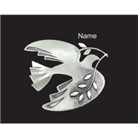 Tallit bag Dove Silver