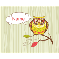 Tallit bag Owl