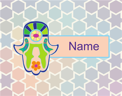 Tallit bag Hamsa Fish